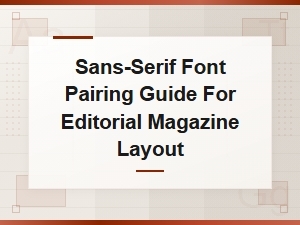 Free Sans-Serif Font Pairing Guide for